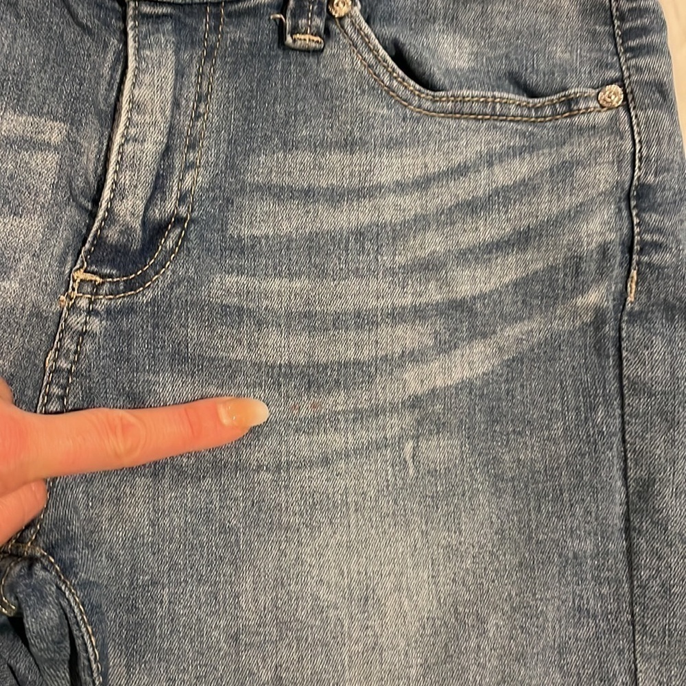 Jessica Simpson Cherish Bermuda Walking Denim Shorts - Picture 6 of 10